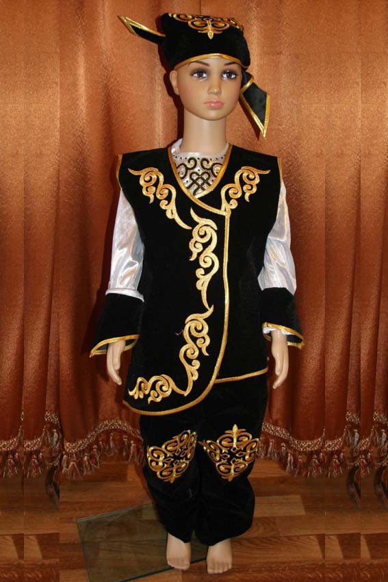 4478 2 Казахский национальный костюм